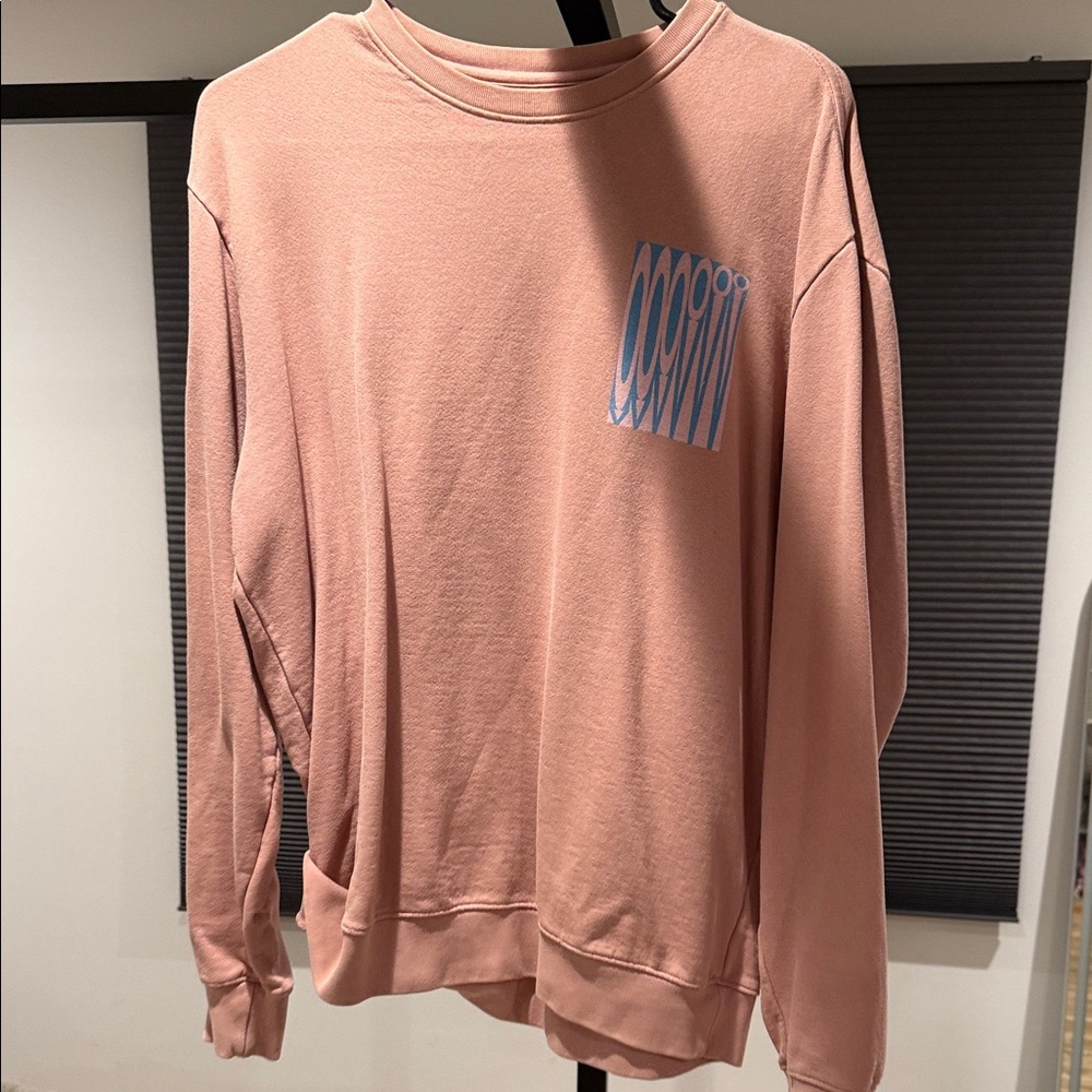 Outdoor Voices Blush Crewneck Sweater